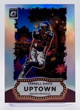 2024 Panini Donruss Optic Downtown Terrell Davis #24 card