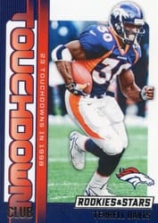 2024 Panini Rookies & Stars Touchdown Club Terrell Davis #2 card