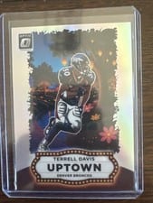 2025 Donruss Optic Uptown Terrell Davis #19 card