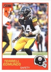 2019 Score Base Set Terrell Edmunds #119 card