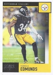 2020 Score Base Set Terrell Edmunds #81 card
