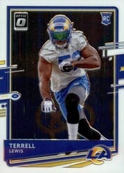 2020 Donruss Optic Base Set Terrell Lewis #141 card