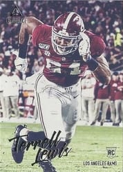 2020 Panini Luminance Base Set Terrell Lewis #138 card