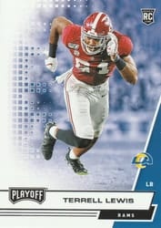 2020 Panini Playoff Base Set Terrell Lewis #297 card