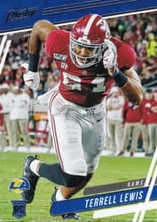 2020 Panini Prestige Base Set Terrell Lewis #291 card