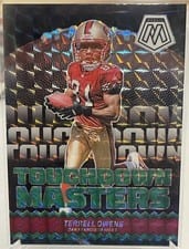 2024 Panini Mosaic Touchdown Masters Terrell Owens #TM-TOS card