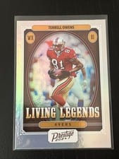 2024 Panini Prestige Living Legends Terrell Owens #LL-TOS card