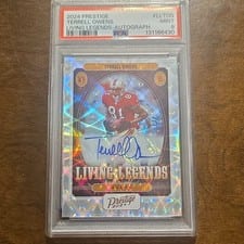 2024 Panini Prestige Living Legends Xtra Points Autographs Terrell Owens #LL-TOS card