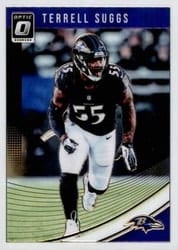 2018 Donruss Optic Base Set Terrell Suggs #10 card