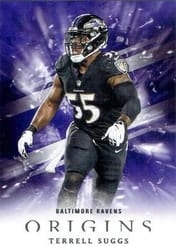 2018 Panini Origins Base Set Terrell Suggs #37 card