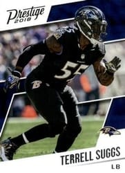 2018 Panini Prestige Base Set Terrell Suggs #89 card