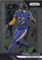 2018 Panini Prizm Base Set Terrell Suggs #183 card