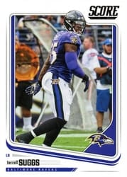 2018 Score Base Set Terrell Suggs #25 card