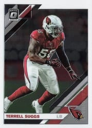 2019 Donruss Optic Base Set Terrell Suggs #100 card
