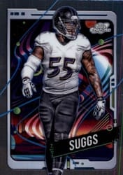 2024 Topps Chrome Cosmic Base Set Terrell Suggs #4 card