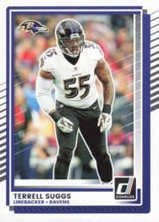 2025 Donruss Base Set Terrell Suggs #127 card