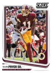 2018 Score Base Set Terrelle Pryor Sr. #324 card