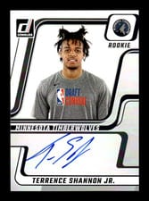 2024-25 Donruss Next Day Autographs Terrence Shannon Jr. #NDA-TSJ card