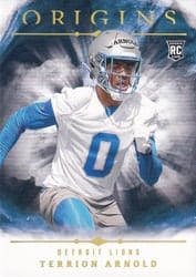 2024 Panini Origins Base Set Terrion Arnold #130 card