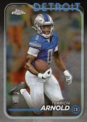 2024 Topps Chrome Base Set Terrion Arnold #228 card