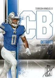 2024 Topps Signature Class Base Set Terrion Arnold #105 card
