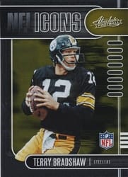 2019 Panini Absolute NFL Icons Terry Bradshaw #17 card