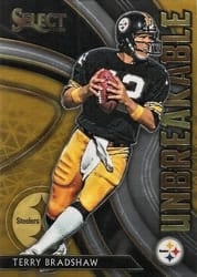 2020 Panini Select Unbreakable Terry Bradshaw #U13 card