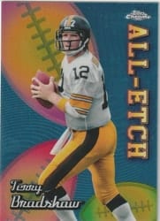 2024 Topps Chrome Chrome All-Etch Terry Bradshaw #CAE-TB card