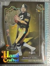 2025 Panini Silhouette Hand Crafted MVP Terry Bradshaw #19 card