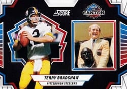2025 Score Men of Canton Terry Bradshaw #1 card