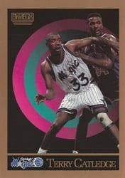 1990-91 SkyBox Base Set Terry Catledge #201 card