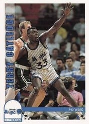 1992-93 Hoops Base Set Terry Catledge #161 card
