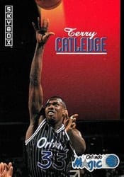 1992-93 SkyBox Base Set Terry Catledge #170 card