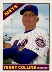 2015 Topps Heritage Base Set Terry Collins #341 card