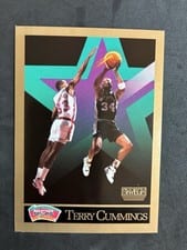 1990-91 SkyBox Base Set Terry Cummings #255 card