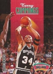 1992-93 SkyBox Base Set Terry Cummings #220 card