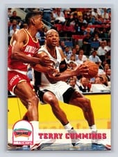 1993-94 Hoops Base Set Terry Cummings #197 card