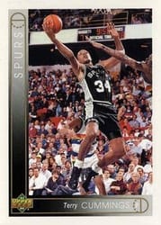 1993-94 Upper Deck Base Set Terry Cummings #273 card