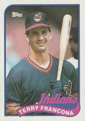 1989 Topps Base Set Terry Francona #31 card