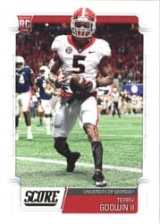 2019 Score Base Set Terry Godwin II #428 card
