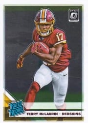 2019 Donruss Optic Base Set Terry McLaurin #179 card