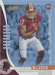 2019 Panini Absolute Base Set Terry McLaurin #138 card