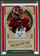 2019 Panini Chronicles Legacy Terry McLaurin #224 card