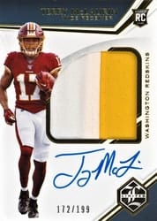 2019 Panini Limited Base Set Terry McLaurin #170 card