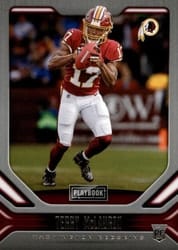 2019 Panini Playbook Base Set Terry McLaurin #137 card