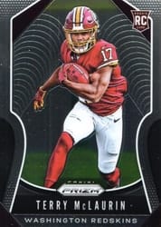 2019 Panini Prizm Base Set Terry McLaurin #353 card