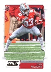 2019 Score Base Set Terry McLaurin #424 card