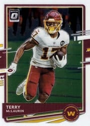 2020 Donruss Optic Base Set Terry McLaurin #100 card