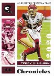 2020 Panini Chronicles Base Set Terry McLaurin #98 card