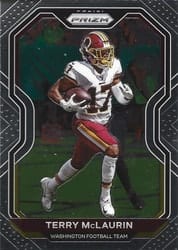 2020 Panini Prizm Base Set Terry McLaurin #178 card